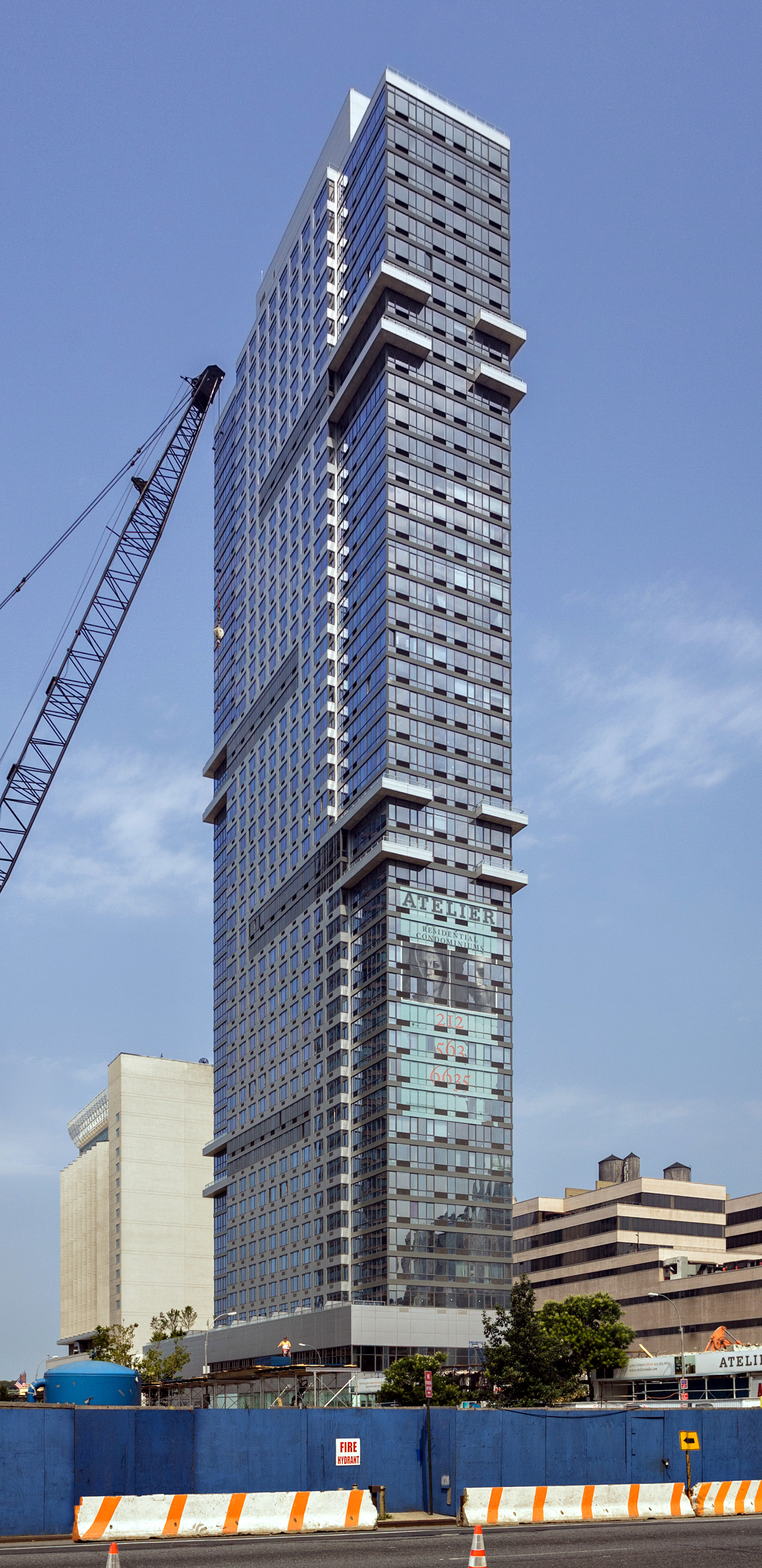 Atelier, New York City - View from the south. © Mathias Beinling